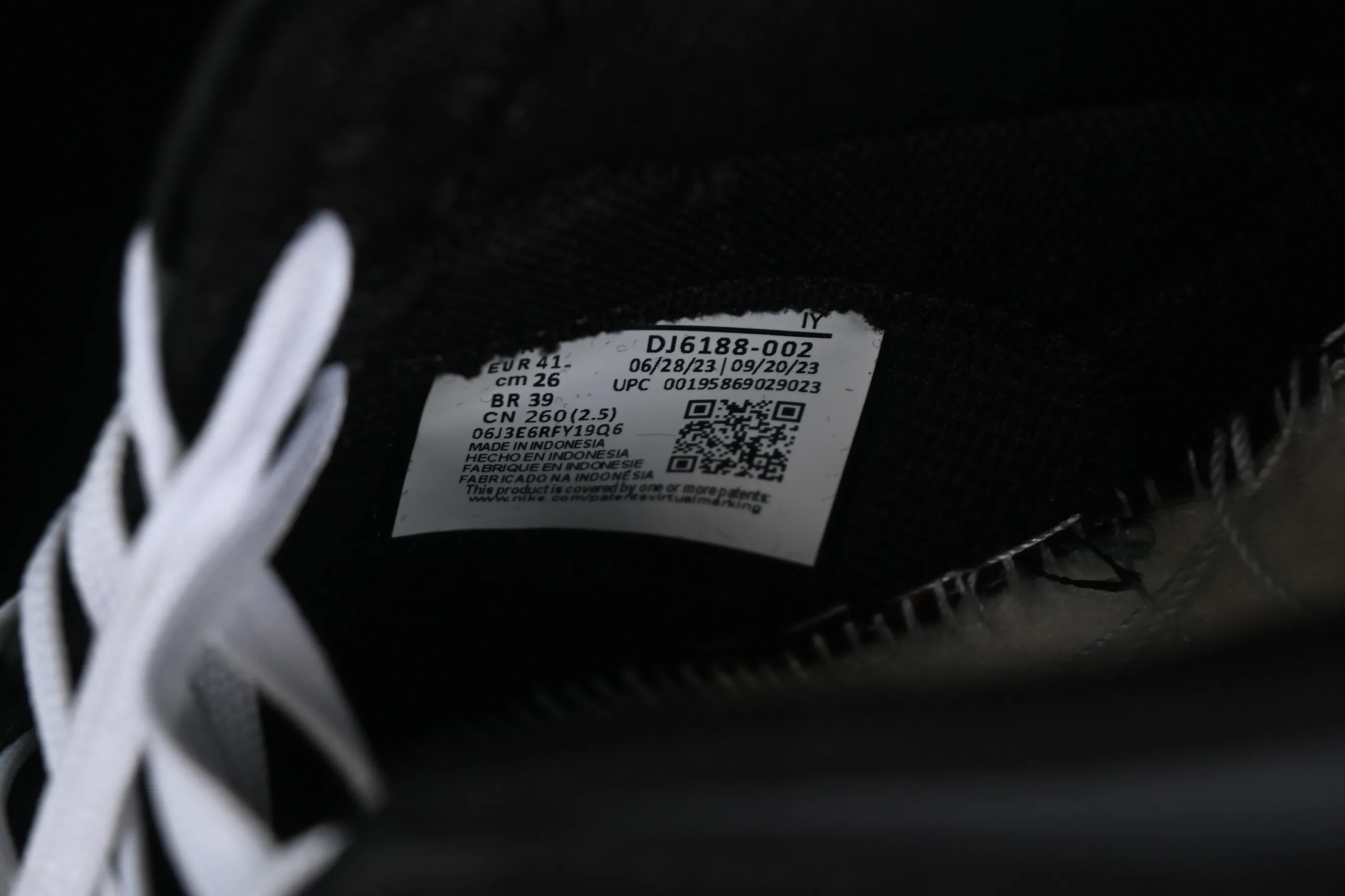 All categories Nk SB Dunk series Nk SB Dunk Low low-top sneakers Nk Dunk Low Retro pure black and white SB low-top sports and leisure sneakers DJ6188-002